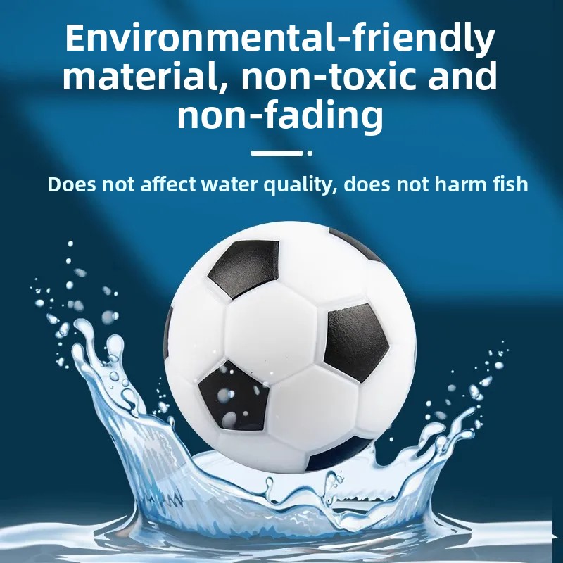 Fish Toys For Aquarium - Sinking Football Fish Toy Aquarium Decoration