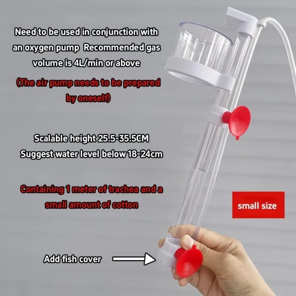 Aquarium Fish Waste Collector - No Pump Fish Waste Collector Water