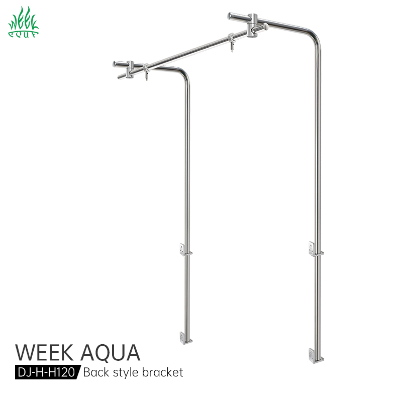 Aquarium Fish Light - WEEKAQUA DJ-H-H120 Professional Stainless Steel Aquarium