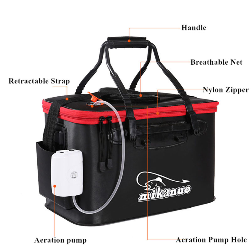 Fishing Bucket Folding Thicken - Aquarium Fish Buy 评论和价格