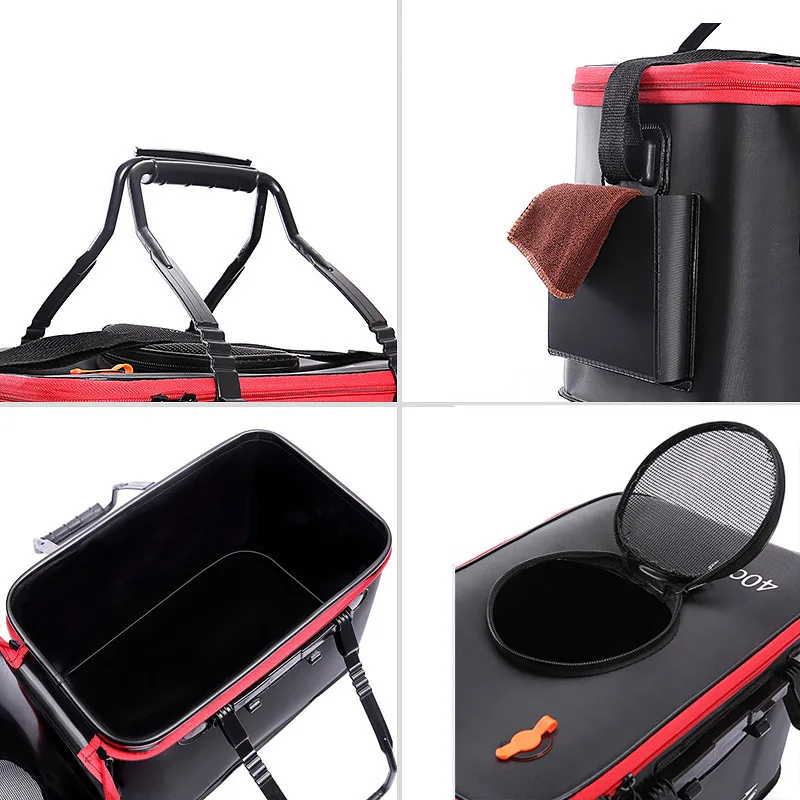 Fishing Bucket Folding Thicken - Aquarium Fish Buy 评论和价格