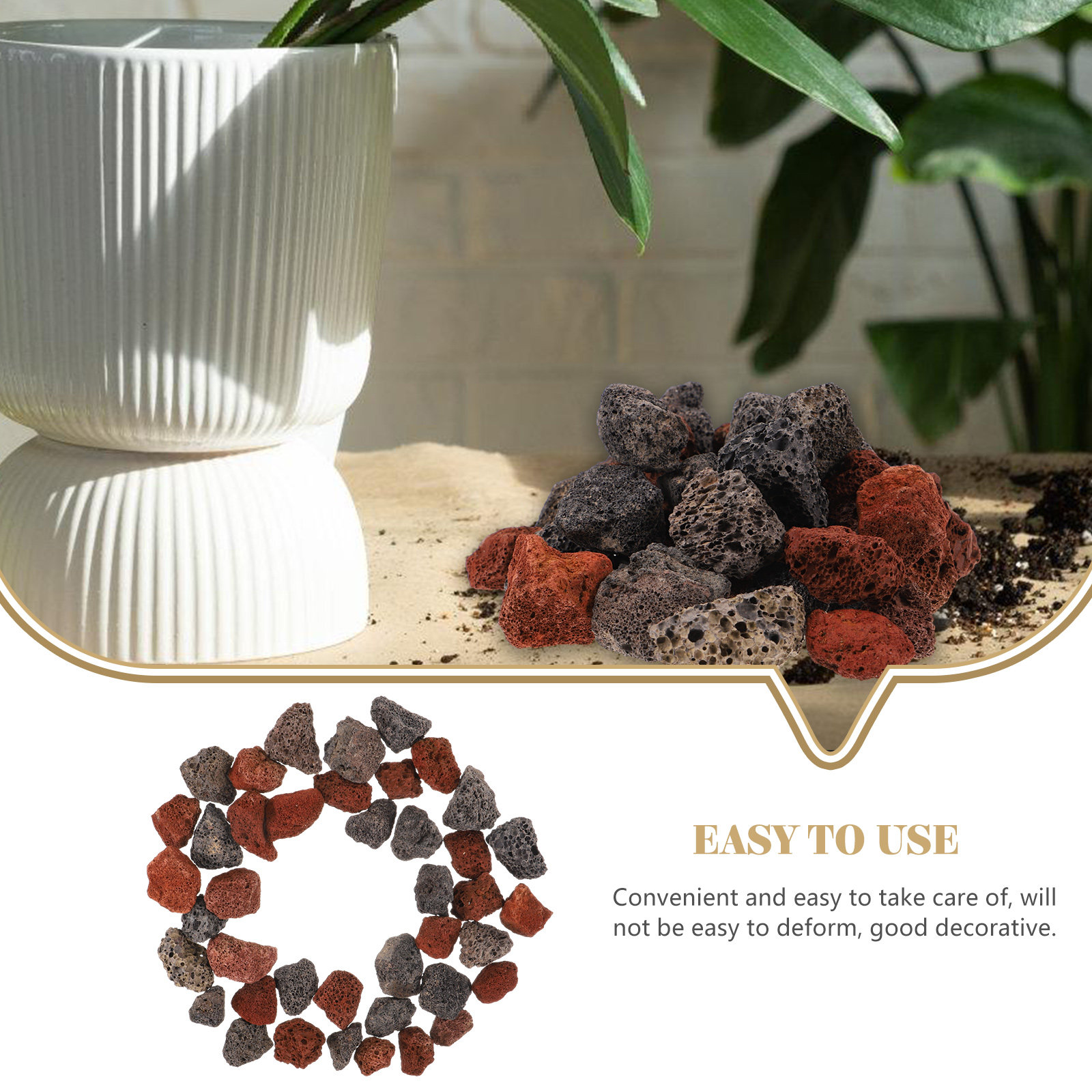 1Set Decorative Stones Aquariu - Aquarium Fish Accessories 评论和价格