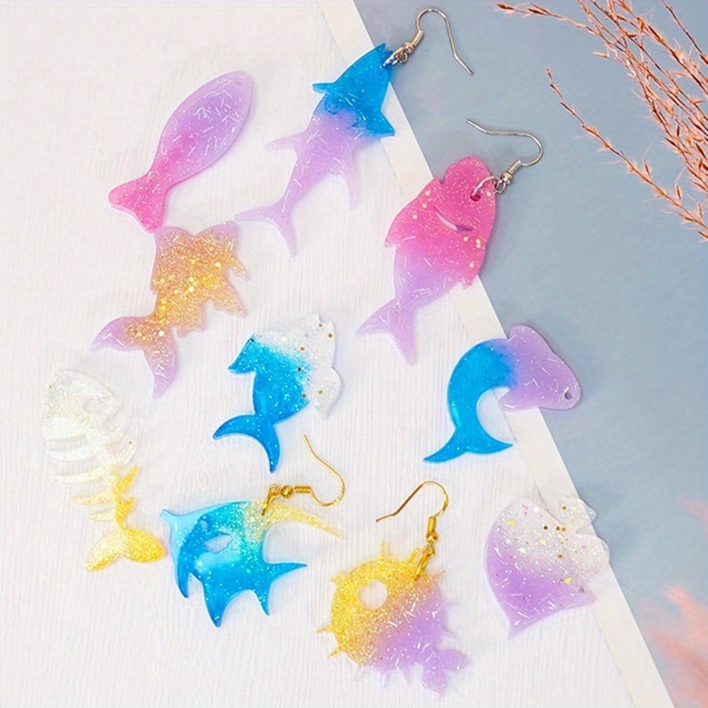 The Ocean-themed Earring And P - Aquarium Fish Accessories 评论和价格