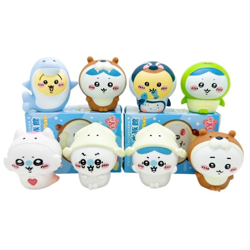 8pcs/Box Kawaii Chiikawa Aquar - Fish Toys For Aquarium 评论和价格