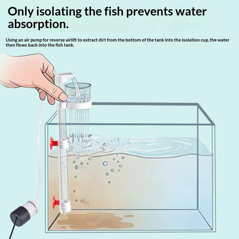 Air-Lift Fish Waste Collector  - Aquarium Fish Waste Collector 评论和价格