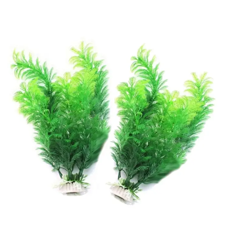 Artificial Aquarium Decor Plan - Aquarium Fish Artificial 评论和价格