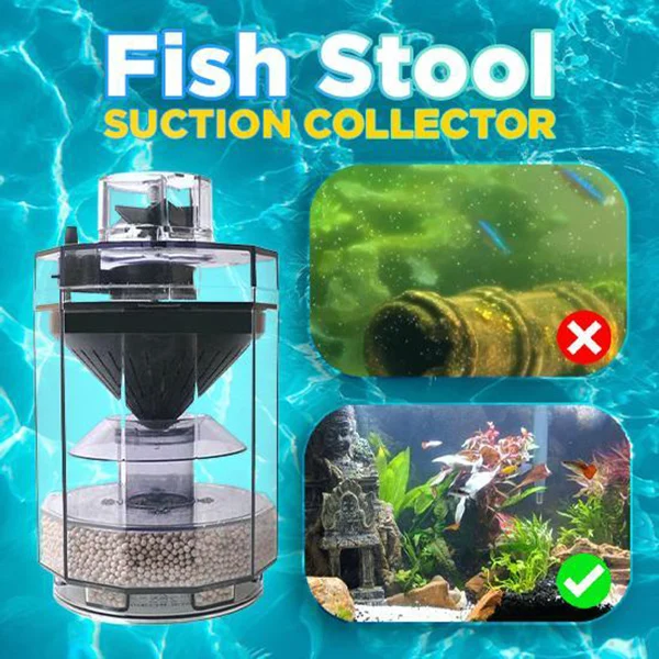 Fish Stool Suction Collector T - Aquarium Fish Waste Collector 评论和价格