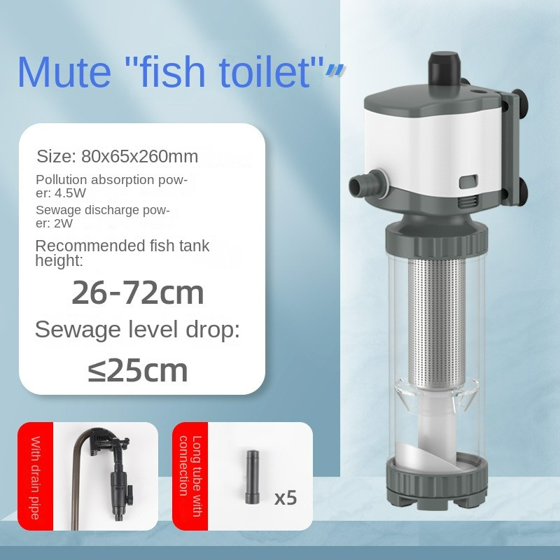 220-240V 3-in-1 Aquarium Filte - Aquarium Fish Waste Collector 评论和价格