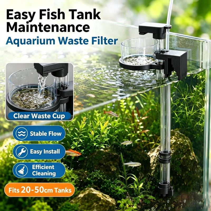Detachable Air Lift Aquarium F - Aquarium Fish Waste Collector 评论和价格