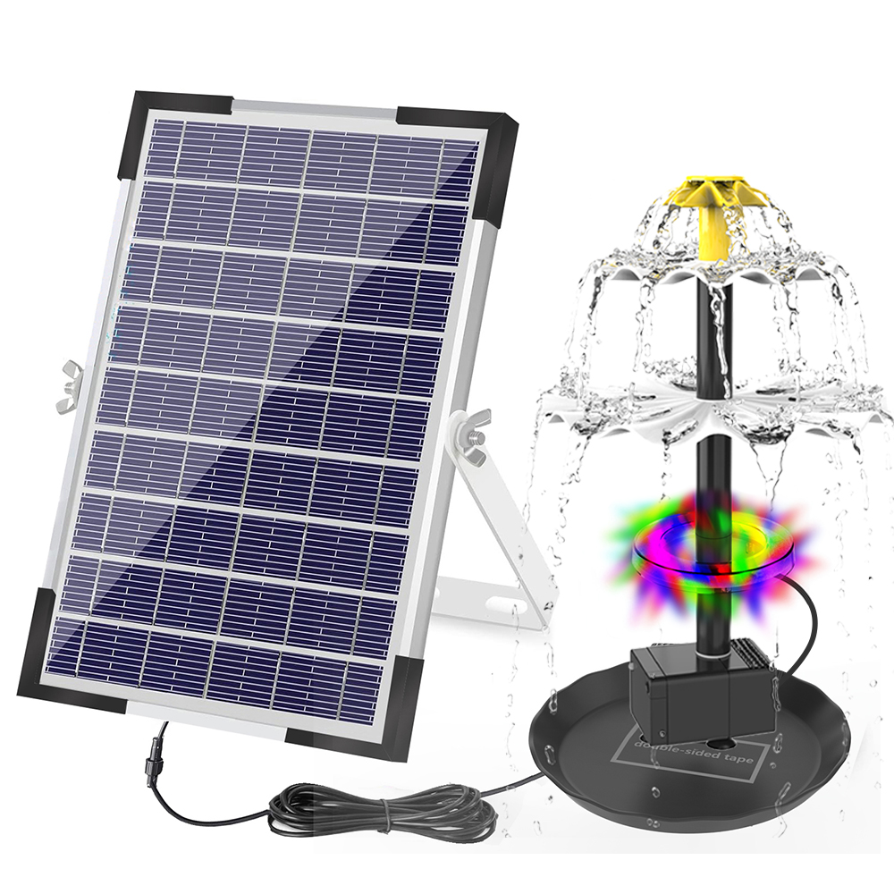 Solar Fountain Pump for Bird B - Aquarium Fish Accessories 评论和价格