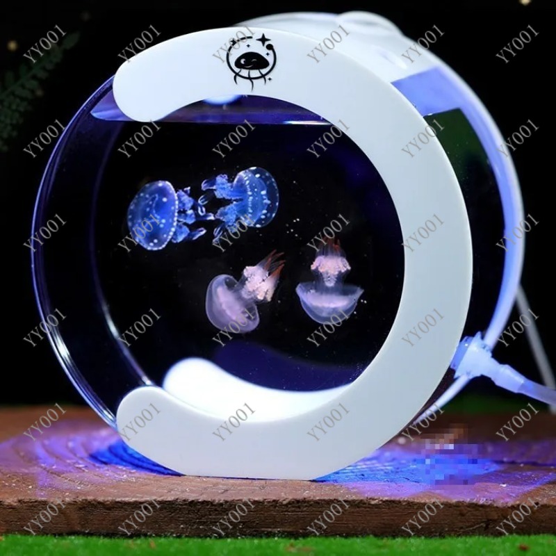 Desktop Circulating Jellyfish  - Aquarium Fish Artificial 评论和价格