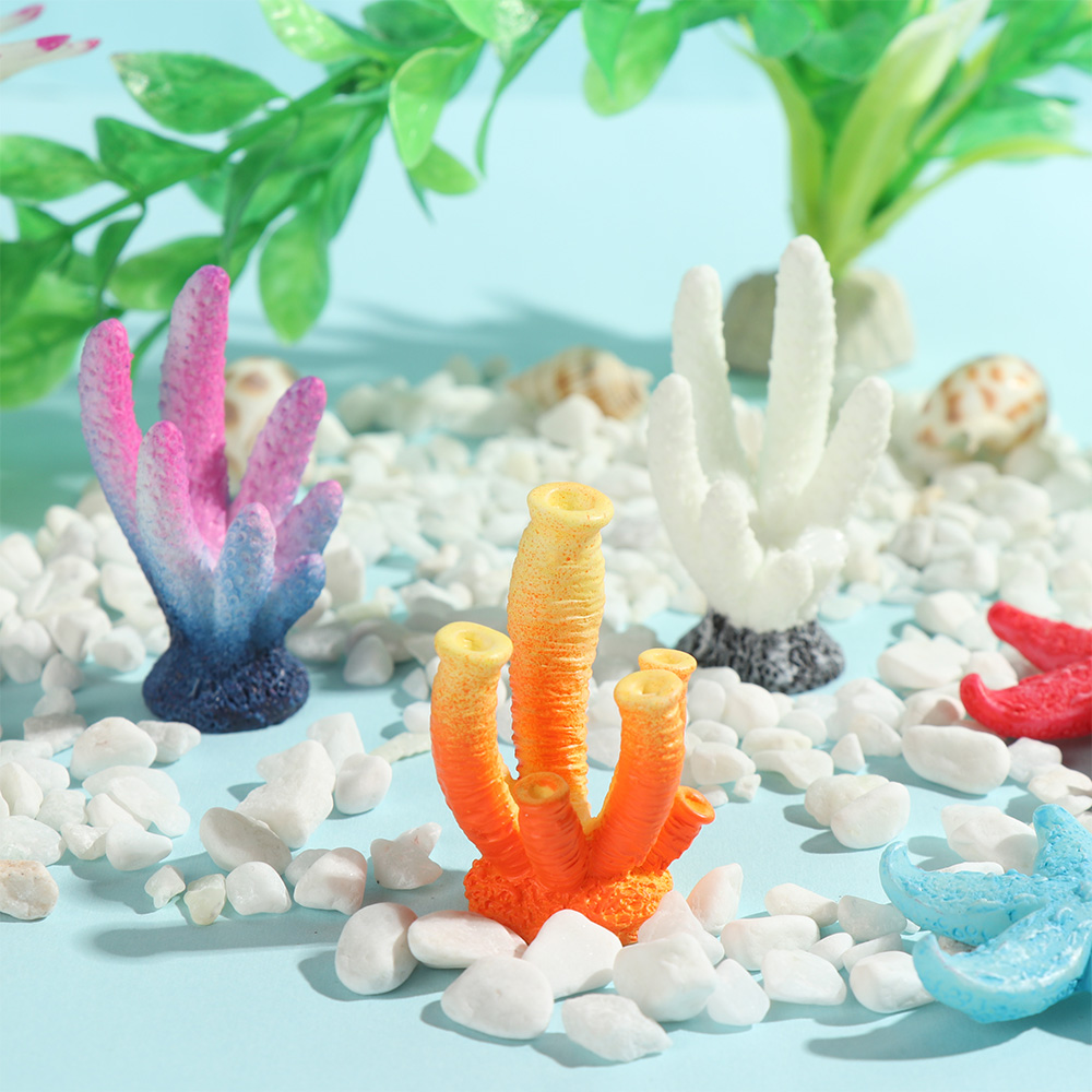 Artificial Coral Fish Tank Orn - Aquarium Fish Artificial 评论和价格