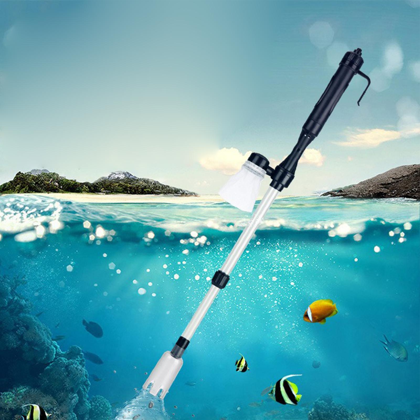 3 in 1 Aquarium Vacuum Gravel  - Aquarium Fish Waste Collector 评论和价格