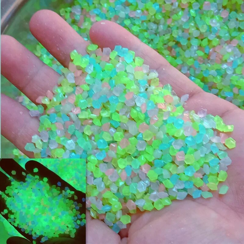 1000pcs 3-5mm Luminous Sand Gl - Aquarium Fish Types 评论和价格