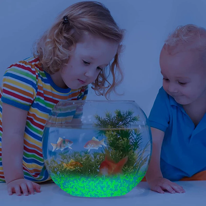 1000pcs 3-5mm Luminous Sand Gl - Aquarium Fish Types 评论和价格