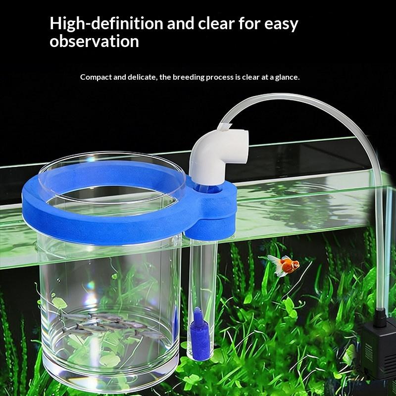 Transparent Acrylic Fish Breed - Aquarium Fish Waste Collector 评论和价格