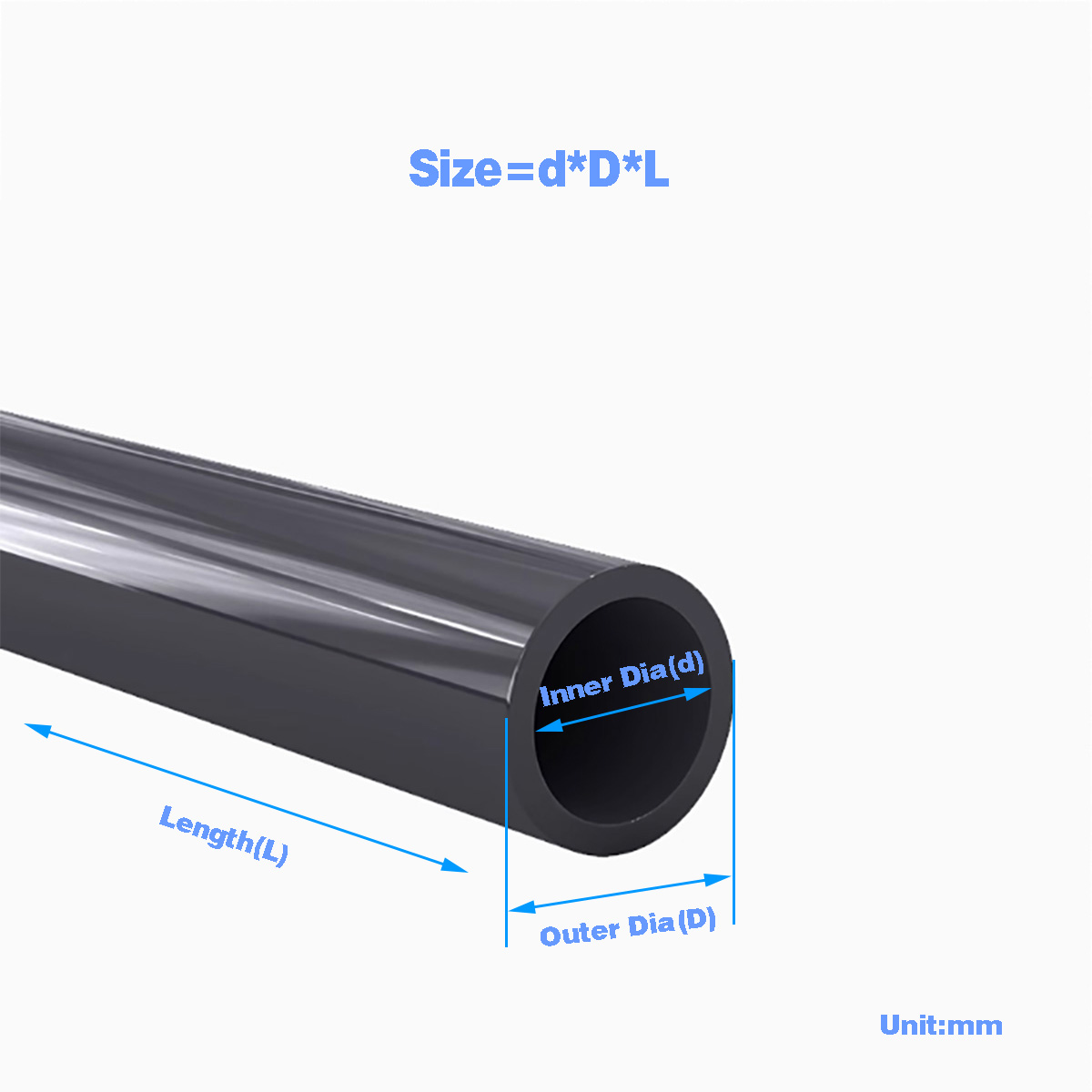 Black PVC Plastic Pipe Hollow  - Aquarium Fish Accessories 评论和价格