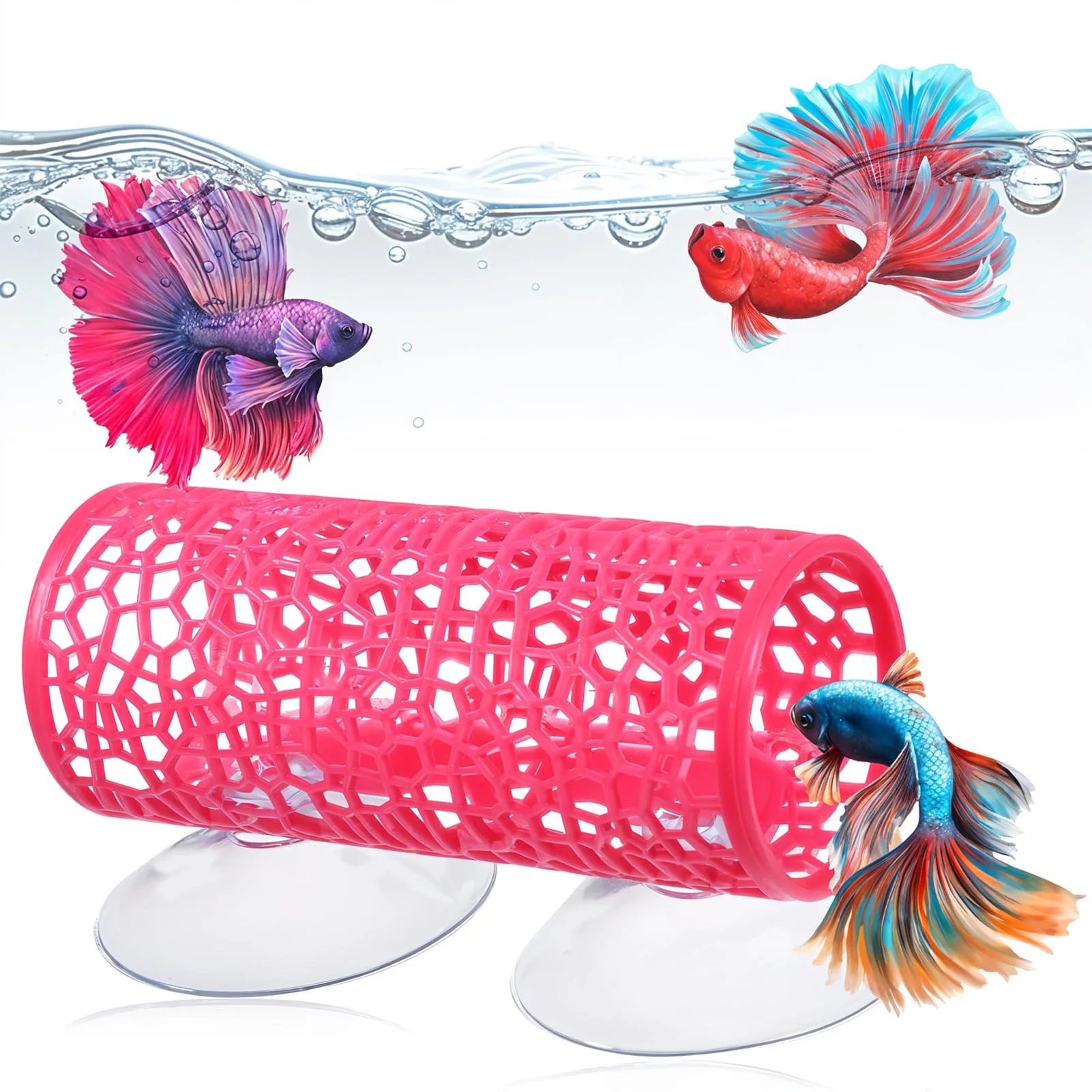 Aquarium Fish Tunnel Toys Bett - Fish Toys For Aquarium 评论和价格