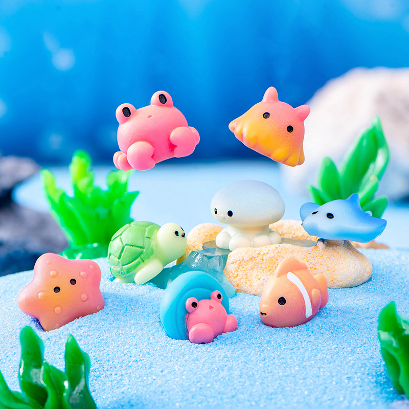 Creative Resin Ocean Animals D - Fish Toys For Aquarium 评论和价格