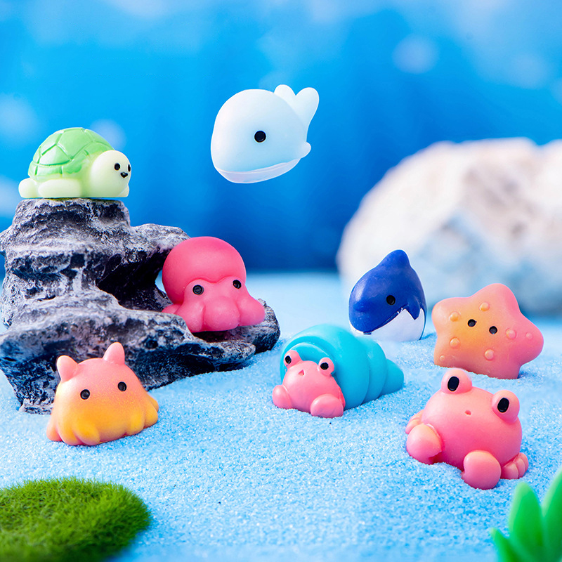 Creative Resin Ocean Animals D - Fish Toys For Aquarium 评论和价格