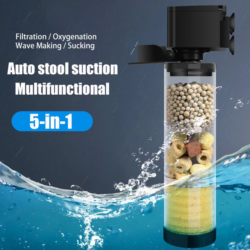 220V 50Hz Silent Filter for Aq - Aquarium Fish Waste Collector 评论和价格