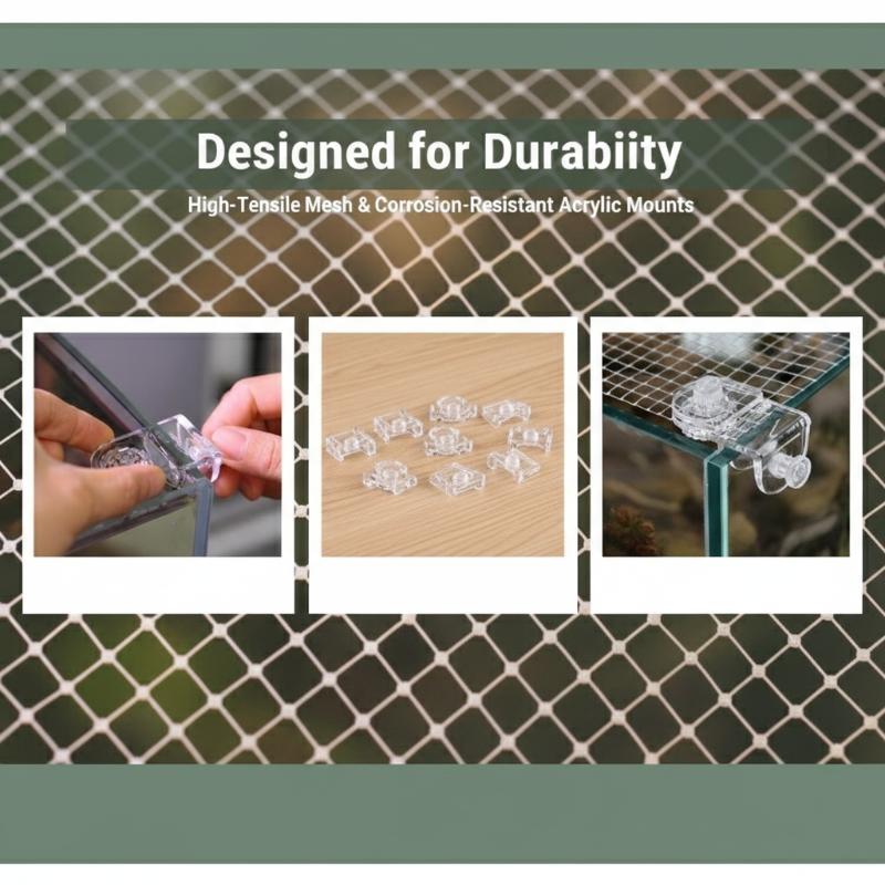 1Pcs Fish Tank Net Anti Jumpin - Aquarium Fish Jumping 评论和价格