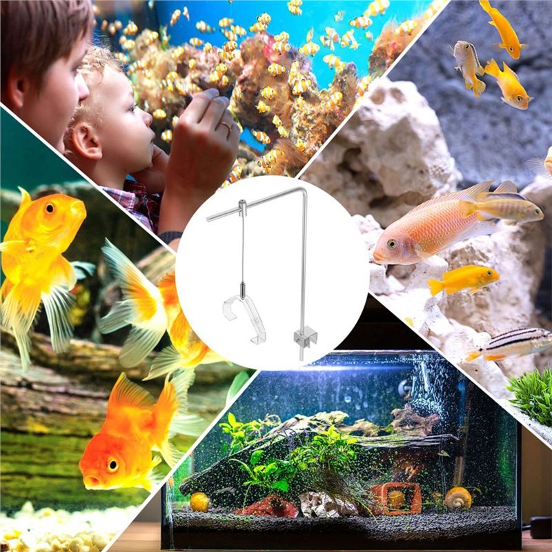 AB41-2Pcs Fish Tank Light Rack - Aquarium Fish Light 评论和价格