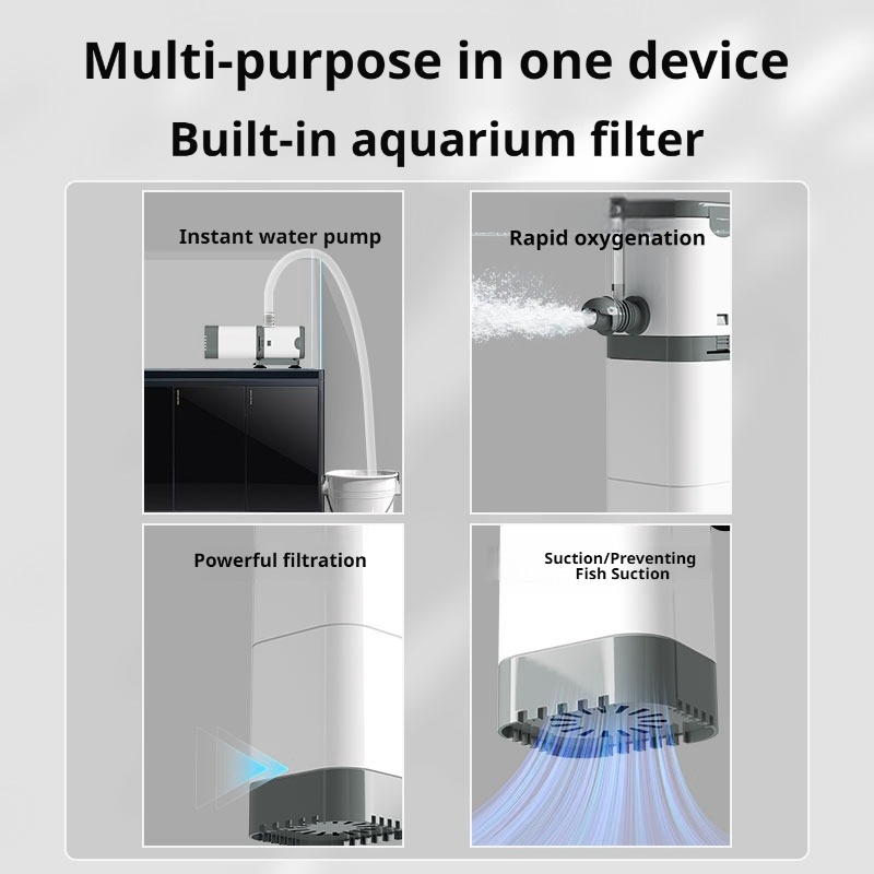 Aquarium Filter Pump, Fish Tan - Aquarium Fish Waste Collector 评论和价格
