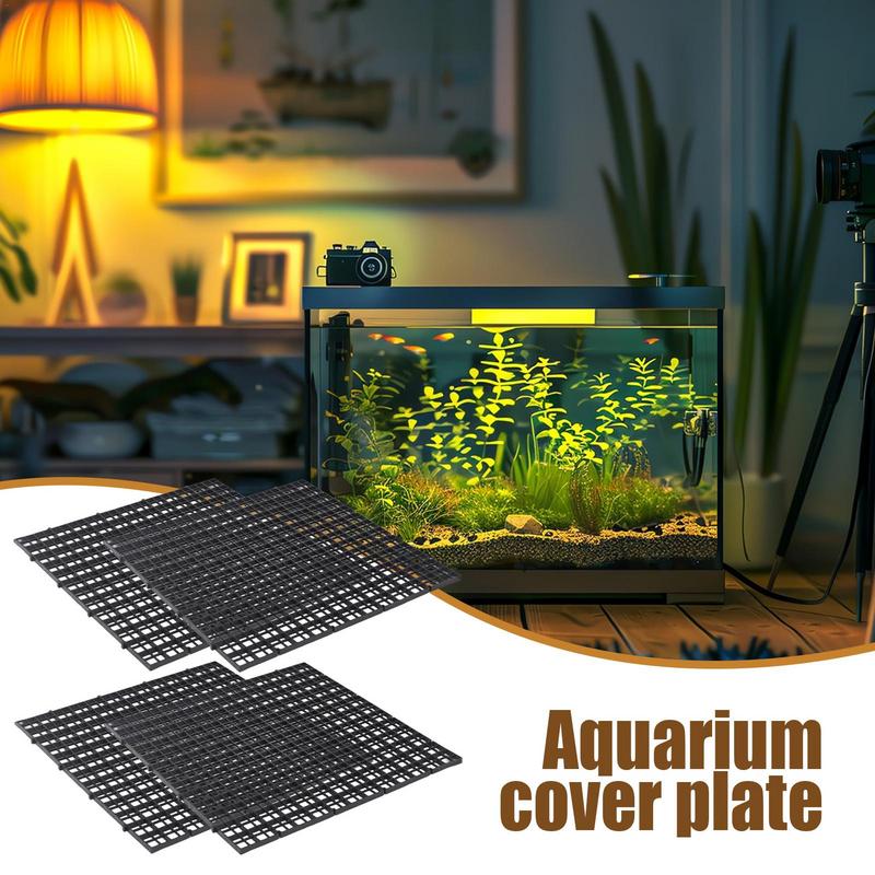 Fish Tank Lid 4pcs Multifuncti - Aquarium Fish Jumping 评论和价格