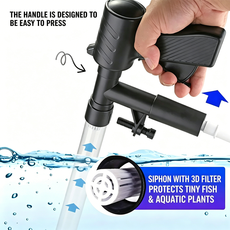 Aquarium Fish Tank Water Chang - Aquarium Fish Waste Collector 评论和价格