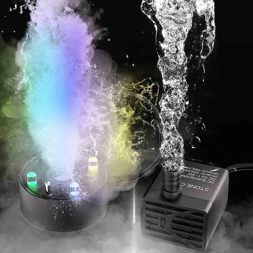 2-IN-1 Mist Maker Colorful LED - Aquarium Fish Accessories 评论和价格