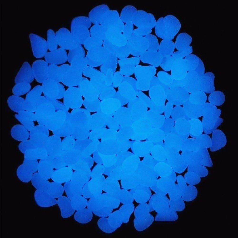 Fish Tank Rocks Glow Blue Pebb - Aquarium Fish Buy 评论和价格
