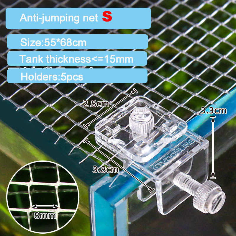 Anti Jump Net Fresh Seawater F - Aquarium Fish Jumping 评论和价格