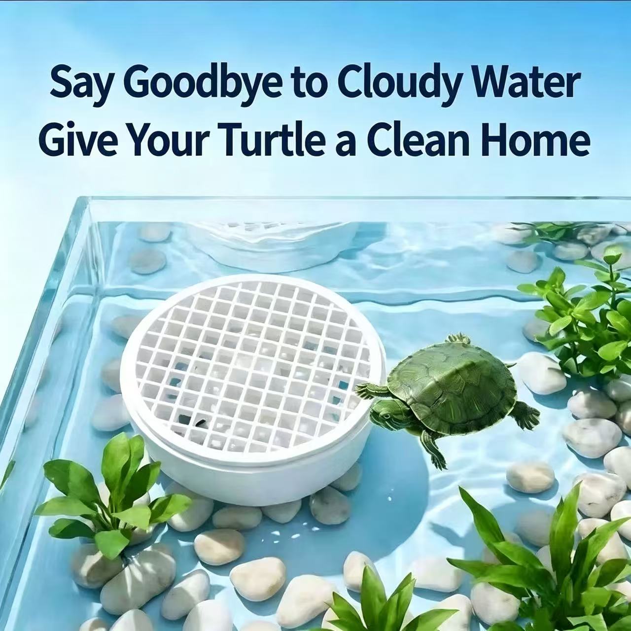 Turtle Feces Collector Detacha - Aquarium Fish Waste Collector 评论和价格
