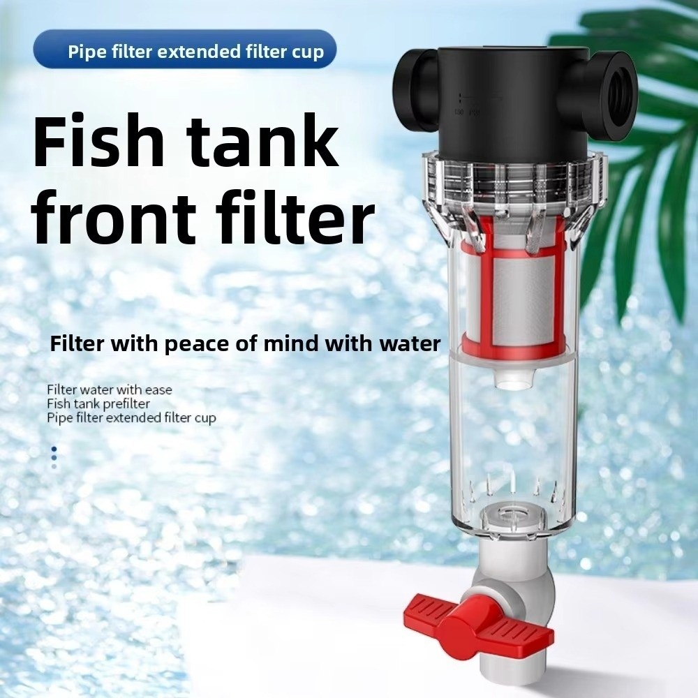 1/2 3/4 Female Thread Aquarium - Aquarium Fish Waste Collector 评论和价格