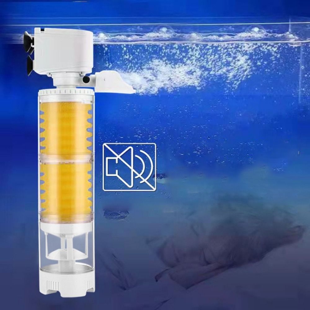 Mute Fish Tank Built-in Filter - Aquarium Fish Waste Collector 评论和价格