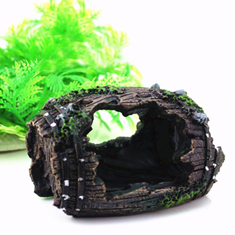 Aquarium Artificial Barrel Cav - Aquarium Fish Artificial 评论和价格