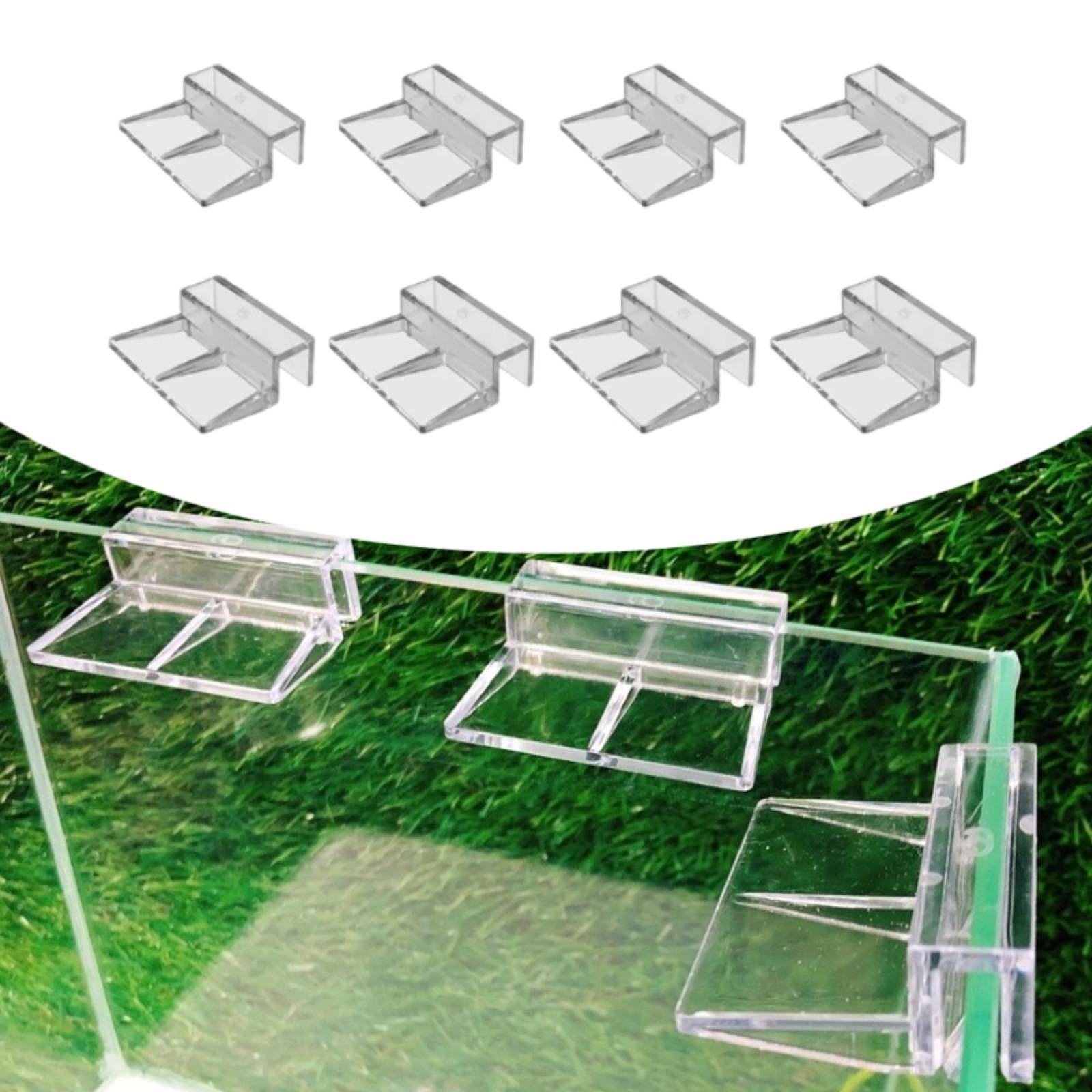 8 Pieces Fish Tank Lid Holder  - Aquarium Fish Jumping 评论和价格