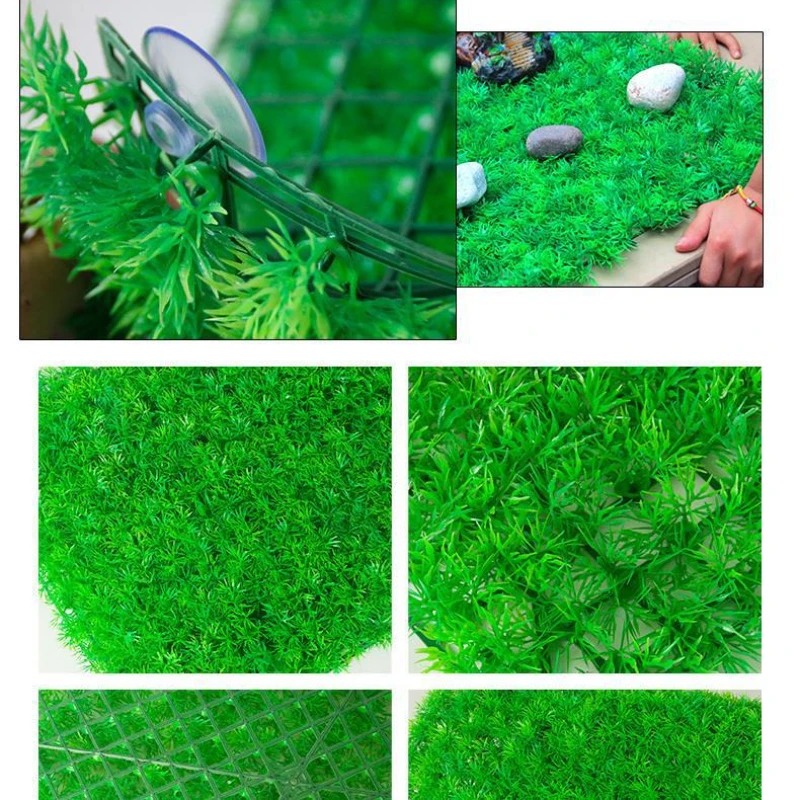 Artificial Grass Lawn Aquarium - Aquarium Fish Artificial 评论和价格