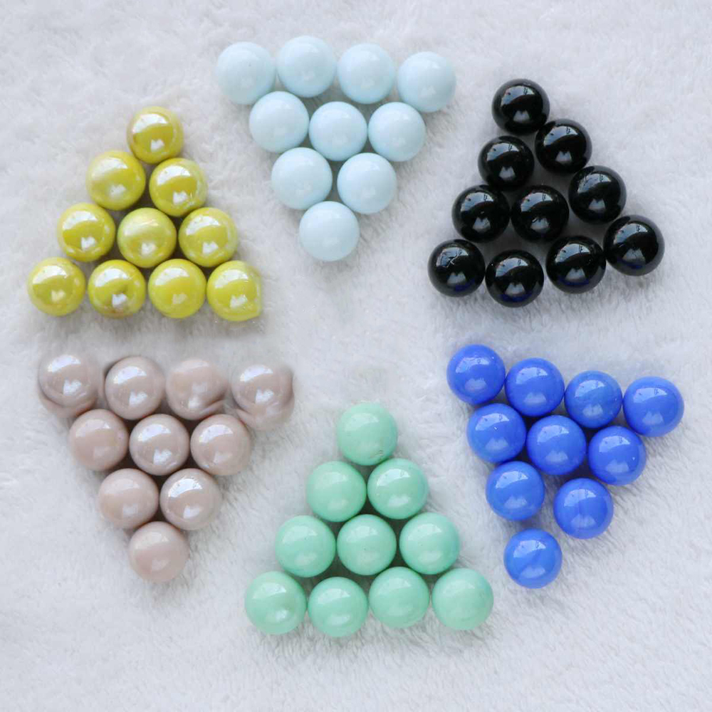 66Pcs Dia16mm Solid Color Glas - Aquarium Fish Types 评论和价格