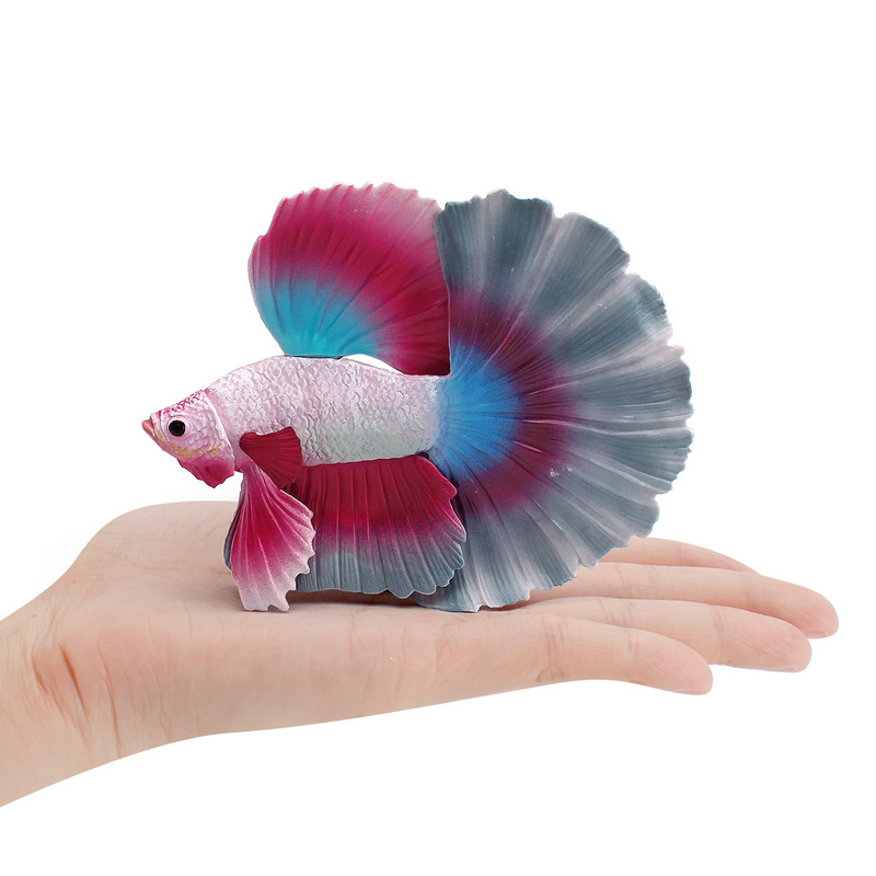Realistic Colorful Betta Fish  - Fish Toys For Aquarium 评论和价格