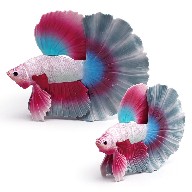 Realistic Colorful Betta Fish  - Fish Toys For Aquarium 评论和价格