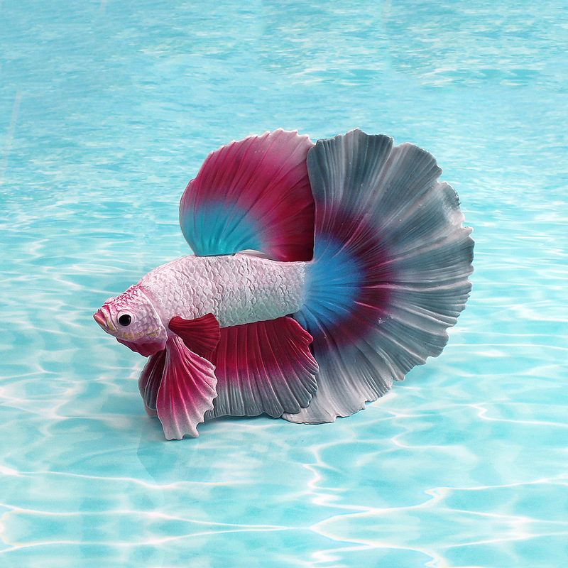 Realistic Colorful Betta Fish  - Fish Toys For Aquarium 评论和价格