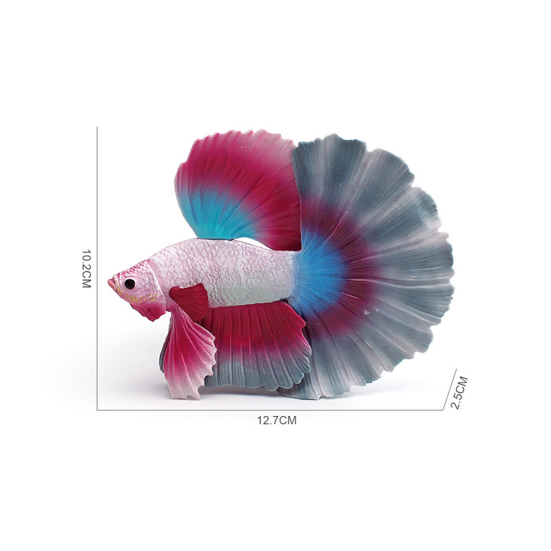 Realistic Colorful Betta Fish  - Fish Toys For Aquarium 评论和价格