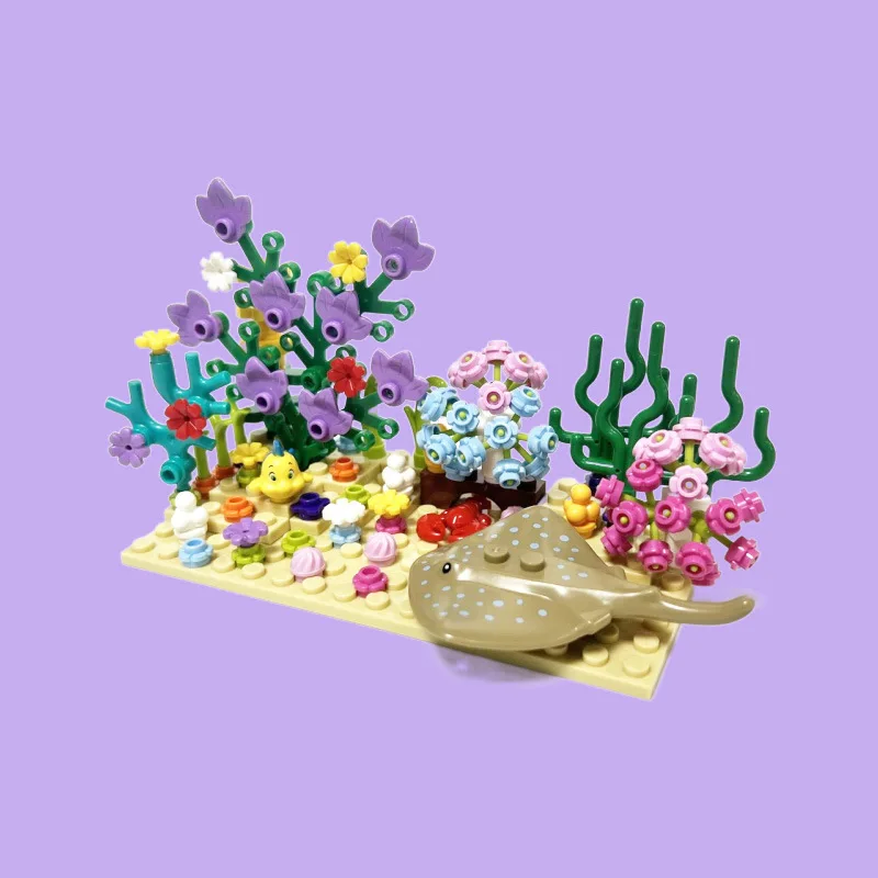 City MOC Aquarium Underwater W - Fish Toys For Aquarium 评论和价格