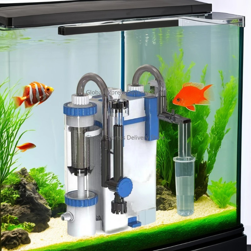 3 in 1 Hanging on Back Externa - Aquarium Fish Waste Collector 评论和价格
