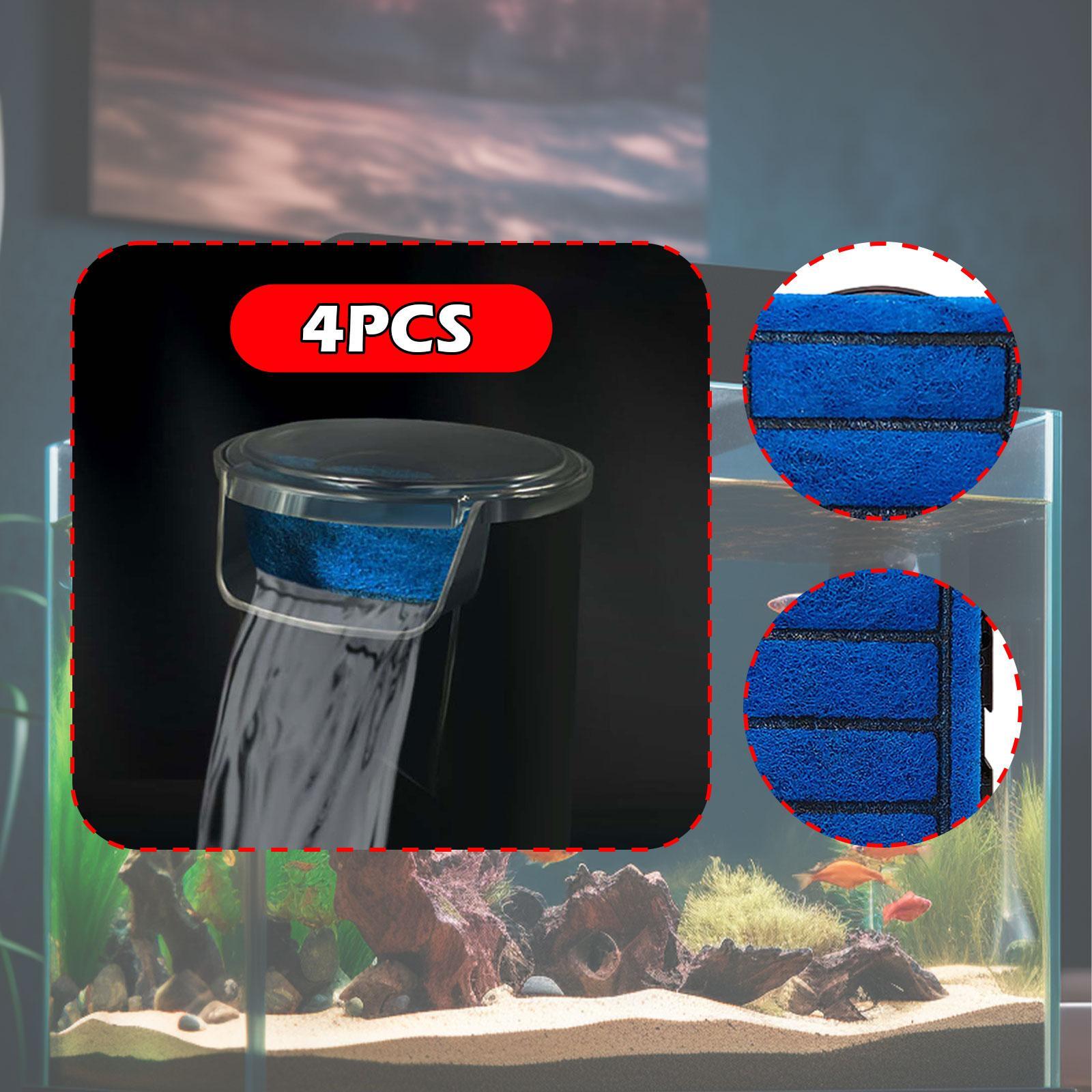 4 Pieces Tank Filter Cartridge - Aquarium Fish Accessories 评论和价格